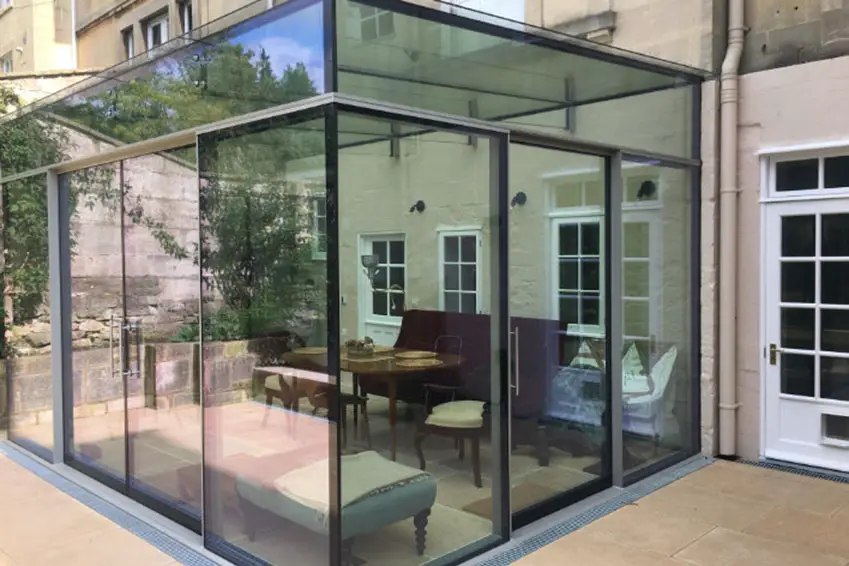 glass extension costs
